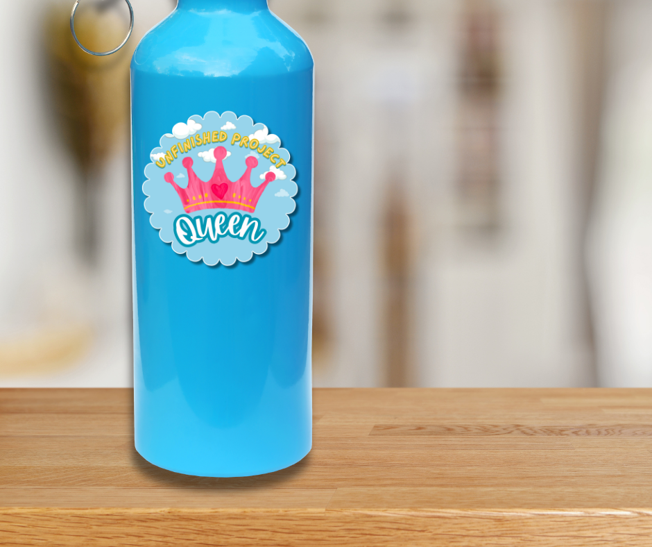 Unfinished Project Queen Sticker